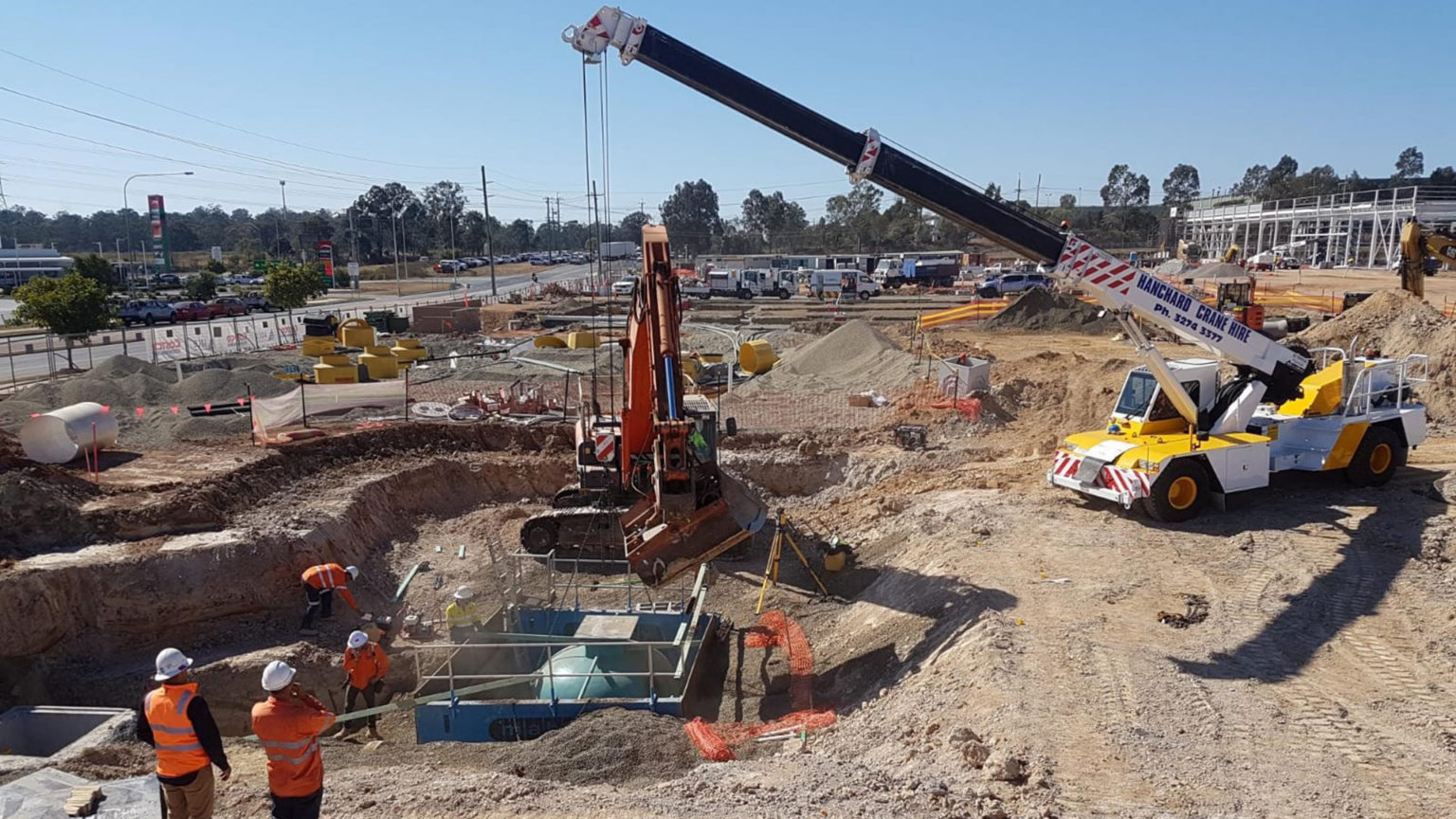 Civil Project New Costco Facility in Bundamba QLD ROBAR Civil