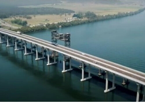 bridge over the clarence river at harwood