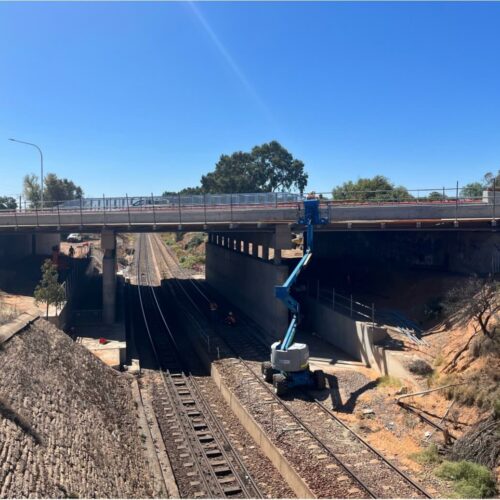 port augusta bridge over artc