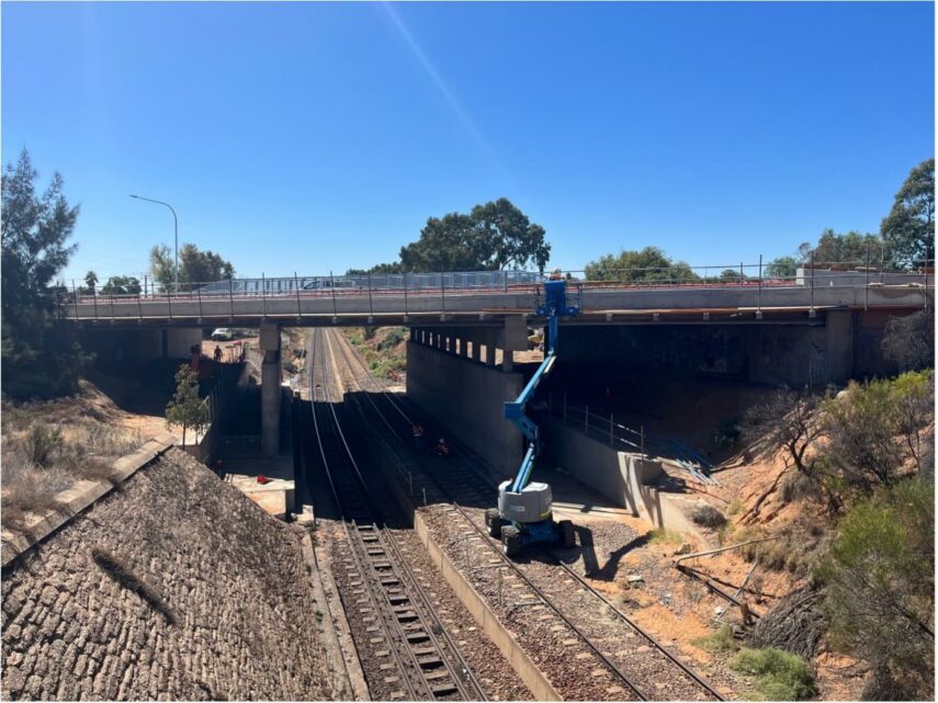 port augusta bridge over artc